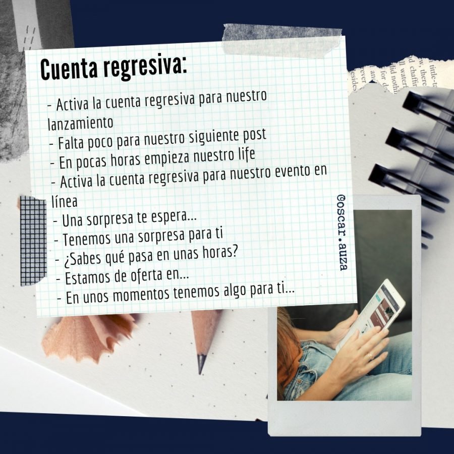 cuenta regresiva en instagram stories