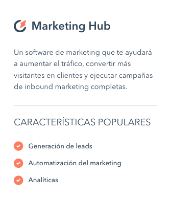 Marketing Hub de Hubspot